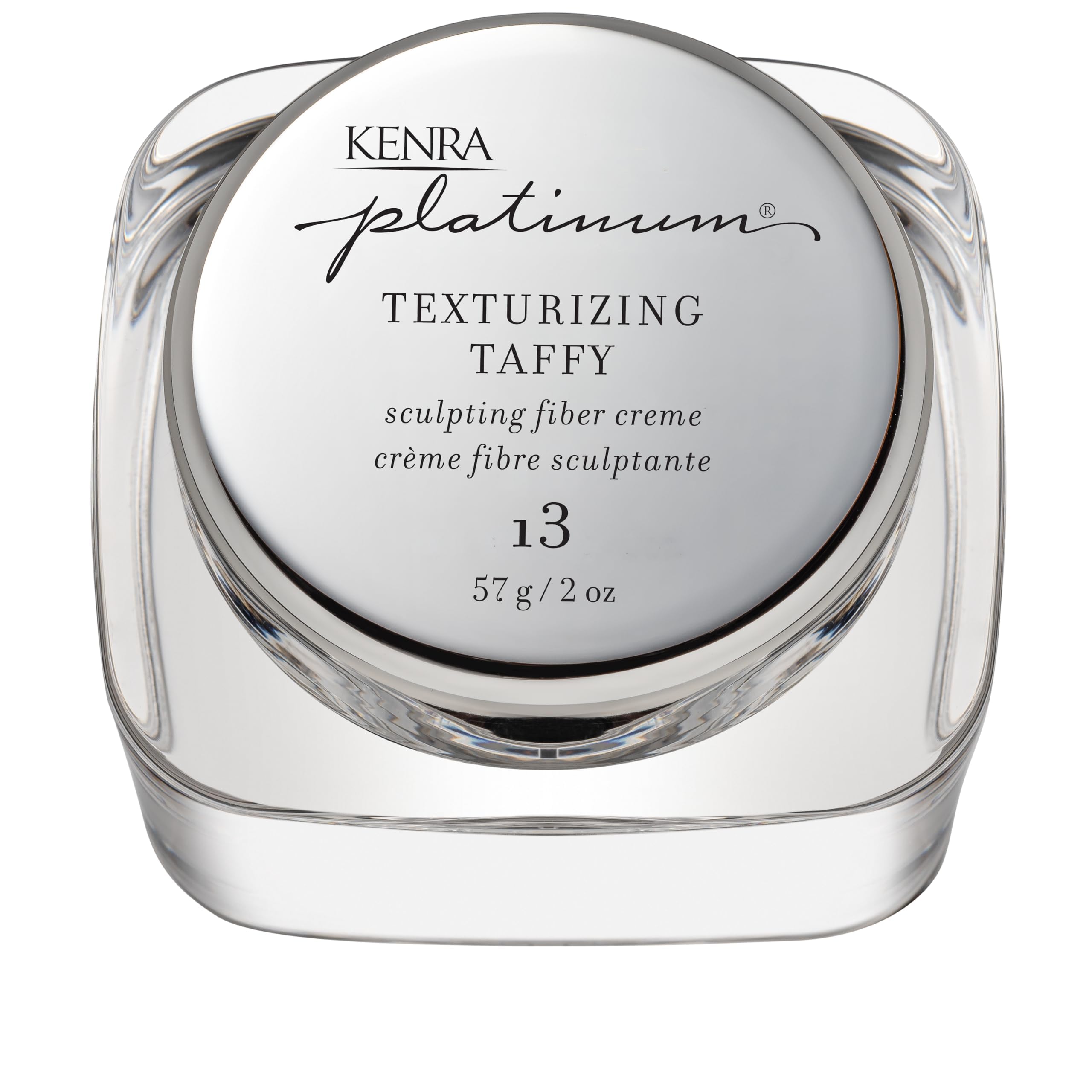 Kenra Platinum Texturizing Taffy Styling Fiber Crème | Medium Hold | All Hair Types | Defines, Details & Smooths Styles